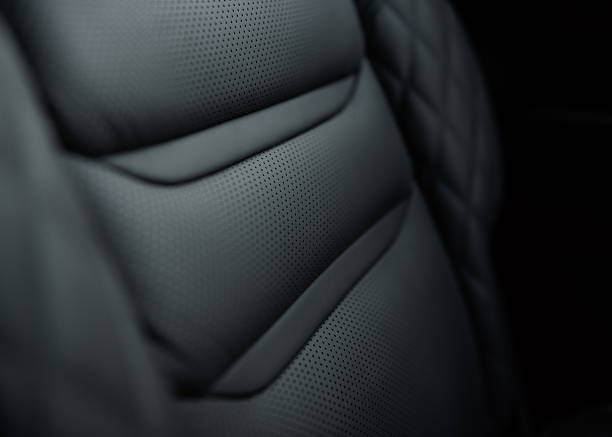istock Car leather seat in detail. 2208164208