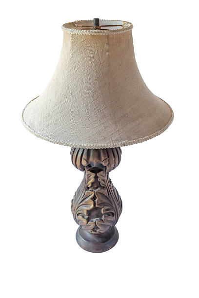 istock Vintage table lamp isolated on white background. 2208167618