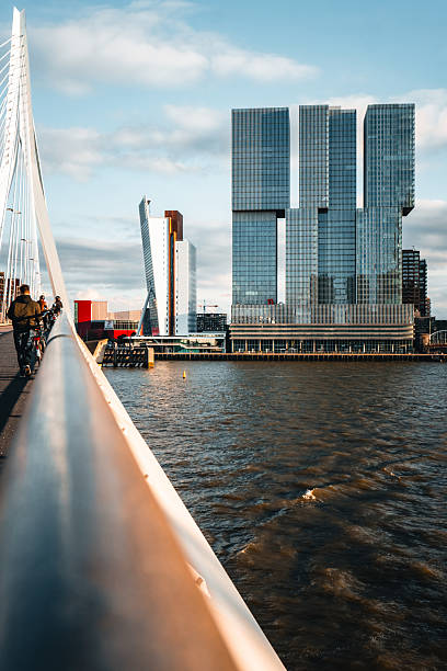 istock Marina and modern city skyline, Rotterdam 2208171787