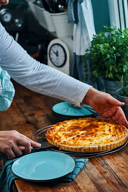 istock Fresh Baked Quiche Lorraine with Bacon 2208174388