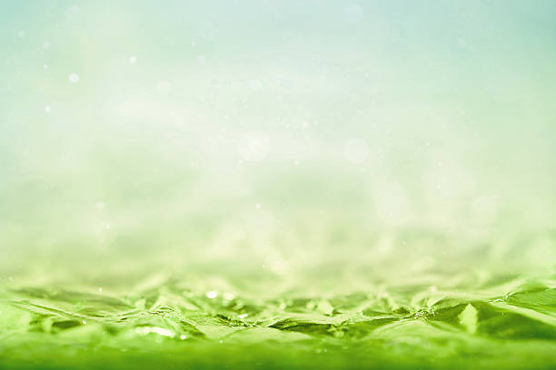 istock abstract green background for product presentation 2208188507