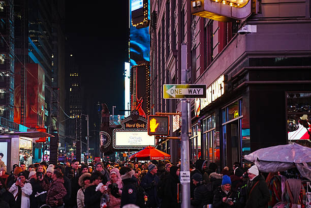 istock Times Square at Night – City Lights and Crowds 2208205976