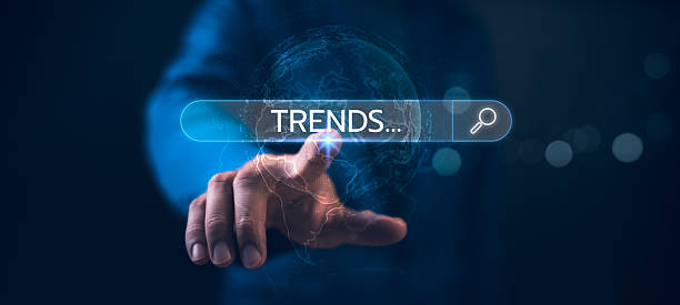 istock 2025 business trend on digital world map. Data analysis. Future technological advancements. World business trend online technology. SEO business of world full modernity advanced technology 2208234806