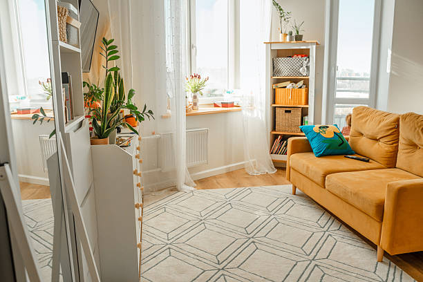 istock Children's room with a yellow sofa 2208251744