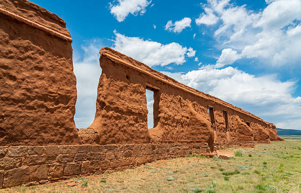 Inside the Ruins at Fort Union National Monument