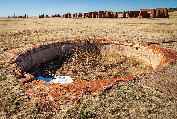 istock Brick Ruins at Fort Union National Monument 2208253661
