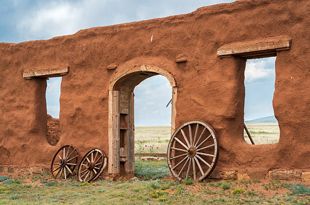 Inside the Ruins at Fort Union National Monument