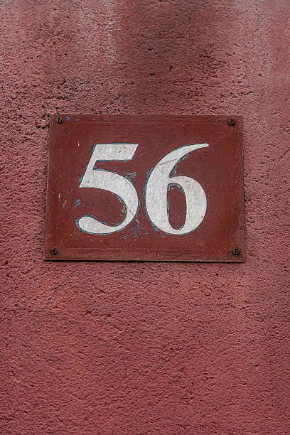 istock House number as a separate element fifty-six 2208254721