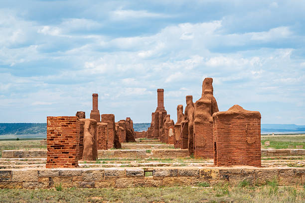istock Adobe Ruins at Fort Union National Monument 2208255455