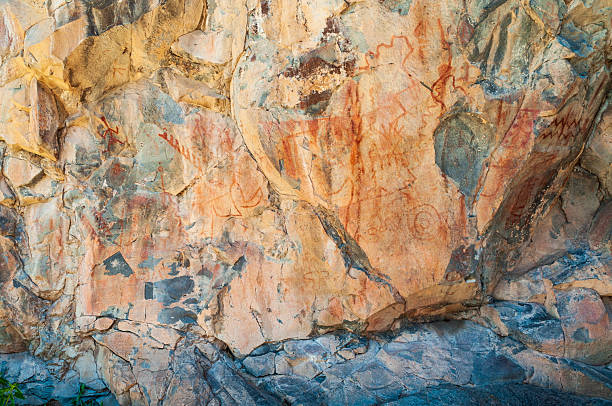 istock Petroglyphs at Gila Cliff Dwellings National Monument 2208256687