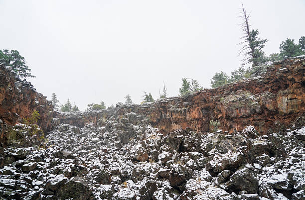 istock Ice Cave and Bandera Volcano during a Winter Snow Storm 2208257910
