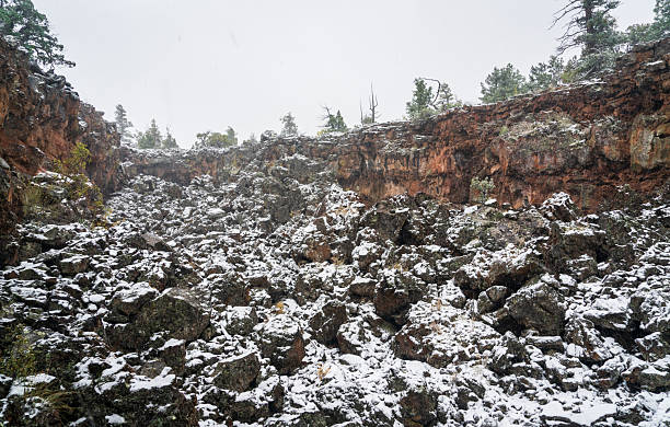 istock Ice Cave and Bandera Volcano during a Winter Snow Storm 2208259236