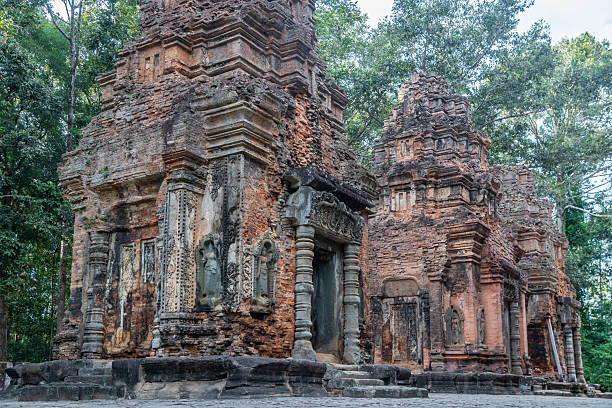 istock Preah Ko Temple, Angkor Wat, ancient temples, Khmer civilization, Cambodia 2208259437