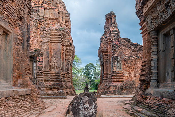 istock Preah Ko Temple, Angkor Wat, ancient temples, Khmer civilization, Cambodia 2208260588
