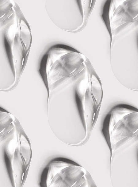istock cosmetic texture gel essence smears on a light background close-up 2208265107