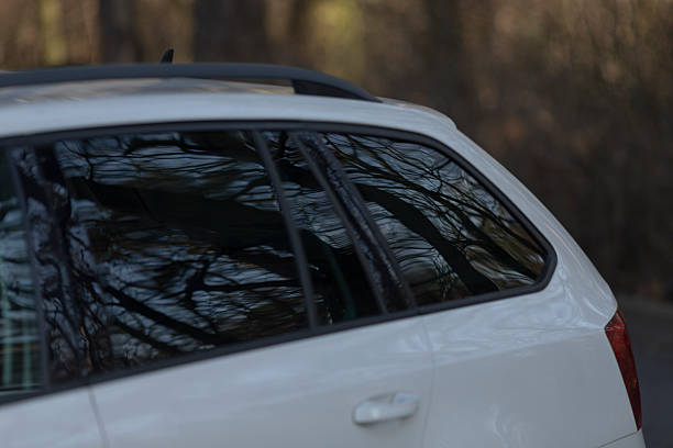 istock A White Vehicles Reflections Captured in a Beautiful Nature Background 2208272873
