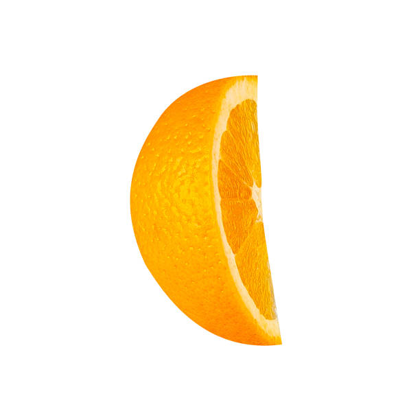 istock Orange slice isolated on white background with clipping path, full depth of field 2208274559