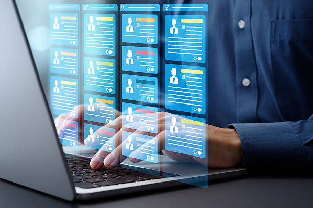 istock Task management and to-do list software dashboard. Project management and team collaboration. Businessman using laptop computer for managing tasks and projects. 2208274657