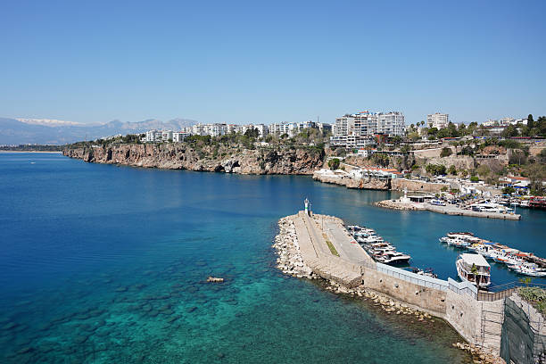 Historic Harbor in Antalya City, Turkiye