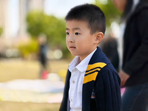 istock Cute little kindergarten boy 2208289802