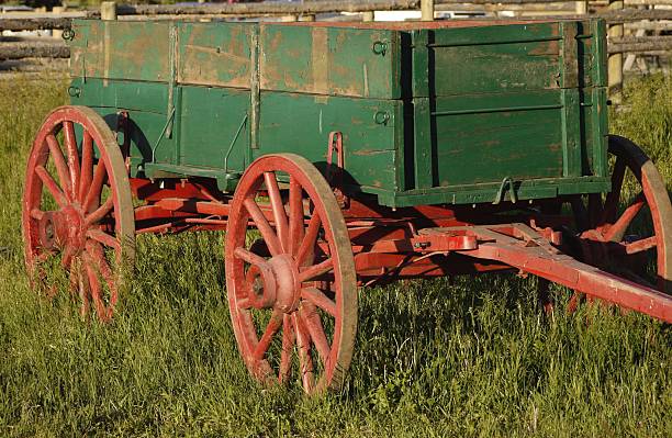 Vintage buggy wagon at rural Georgia, USA