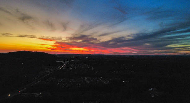 istock Sunset over Woodstock GA 2208312301