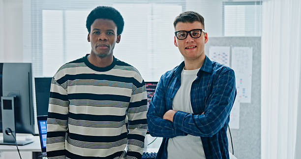 Software Development Team Smiling 20+ Happy Data Science Team Stock Photos, Pictures & Royalty-Free ...