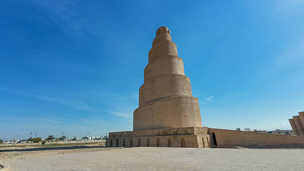 istock the Spiral Minaret of Samarra Under Clear Blue Sky 2208318960