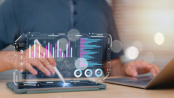 istock Empowering Business Human Digital Interface Managing Interactions In New Reality Observe How Person, Leveraging Laptop Tools And Ai Intelligence, Navigates Digital Landscape, Successful Business 2208324902