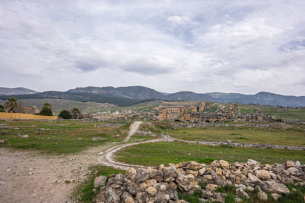 Ancient city Hierapolis in Pamukkale