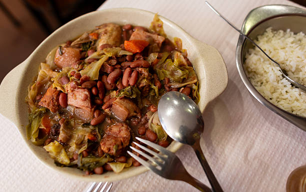 istock The Feijoada Transmontana is a typical plate from the north of Portugal. 2208345732