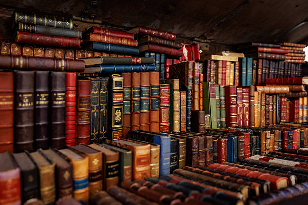 istock A large collection of books with many different colors and sizes 2208365564