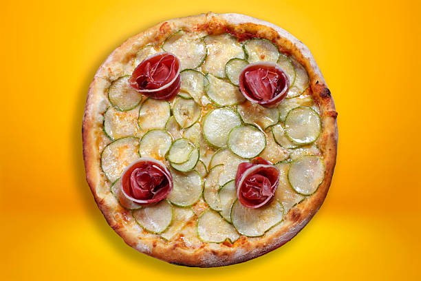 istock Parma ham pizza with zucchini 2208371536
