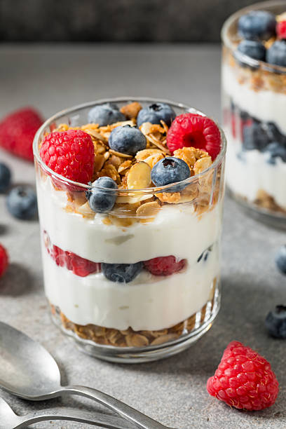 Homemade Healthy Breakfast Yogurt Parfait