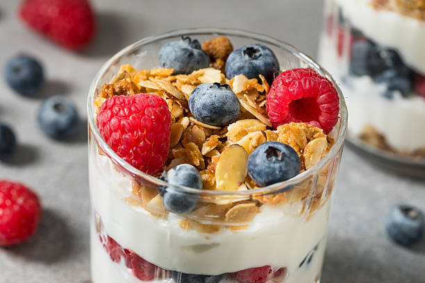 istock Homemade Healthy Breakfast Yogurt Parfait 2208382434