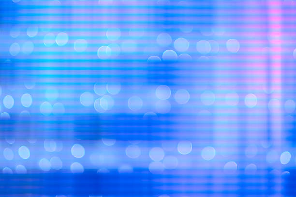 Purple Defocused Lights Background