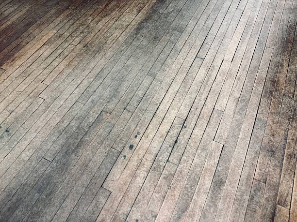 Weathered Hardwood Floors