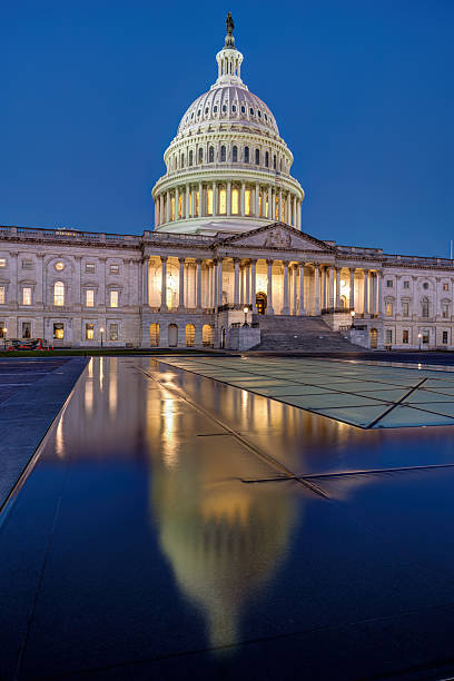 istock The illuminated U.S. Capitol Building in Washington D.C. at dawn 2208414057