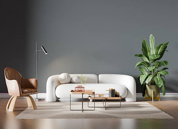 istock 3d render of beautiful interior design 2208416060