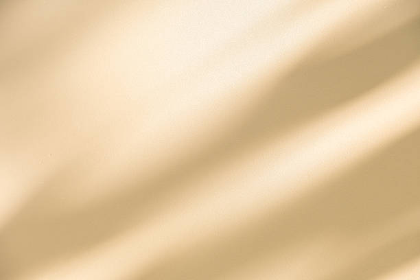 istock Studio style background wall decoration presentation uses white and beige tones. with shadows cast from a nearby window, concept creating a decorative 2208416645