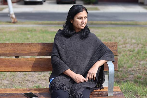 istock A lady teacher- sitting in a park , deep in thought.
Melbourne-Australia. 2208418656