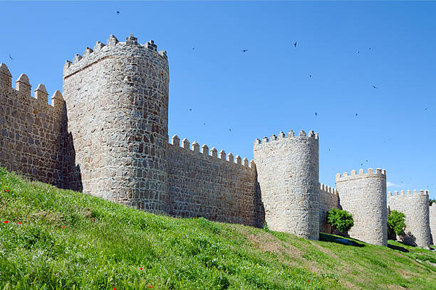istock Medieval Defensive Walls. Avila 2208421355