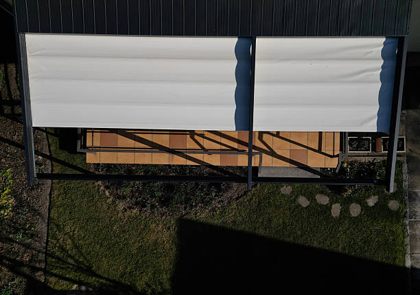 istock Rolling Roof And Pergola Systems Designed for winter gardens and restaurants.It has been applied in many domestic and international projects. Systems are made entirely under commitment., simply operate electric blinds with smartphone app or using push b 2208428016