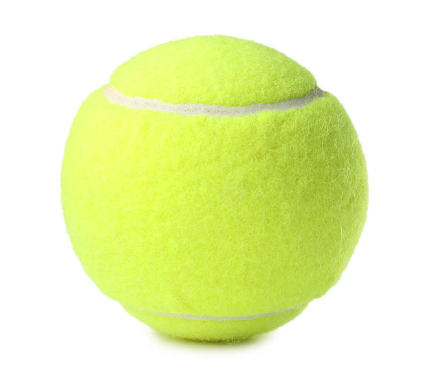 istock One light green tennis ball isolated on white 2208441237
