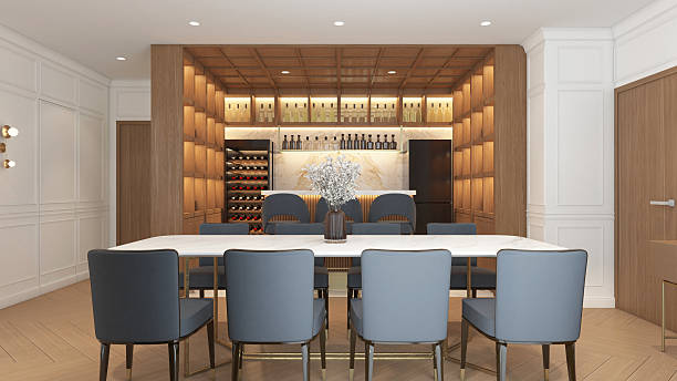 istock Modern minimalist party room 2208454569