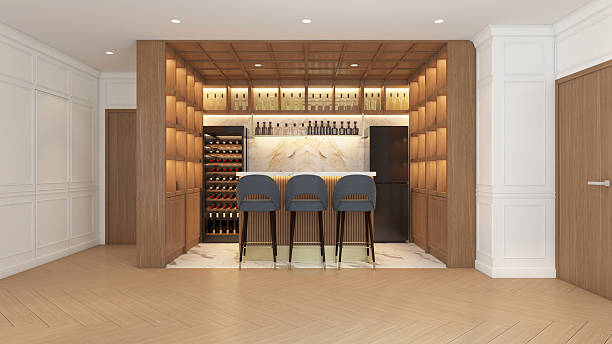 istock Modern minimalist party room 2208454574
