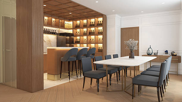 istock Modern minimalist party room 2208454578