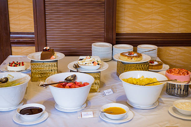 Tasty appetizer in a luxury restaurant