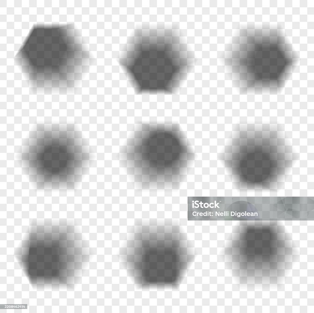 Shadow Object Effect Set Of Realistic Shadows Effects For Design Of Realistic Objects ...