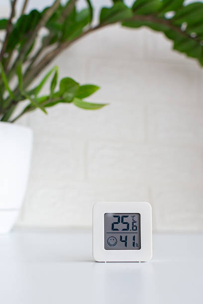 istock device for measuring moisture and air temperature 2208479978